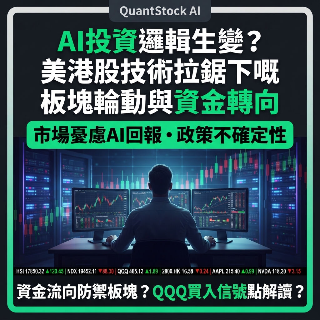 AI投資邏輯生變？美港股技術拉鋸下嘅板塊輪動與資金轉向